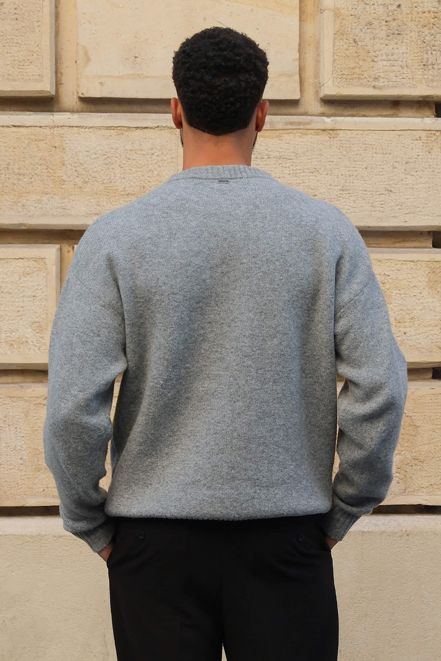 Brixton sweater - Grå melange