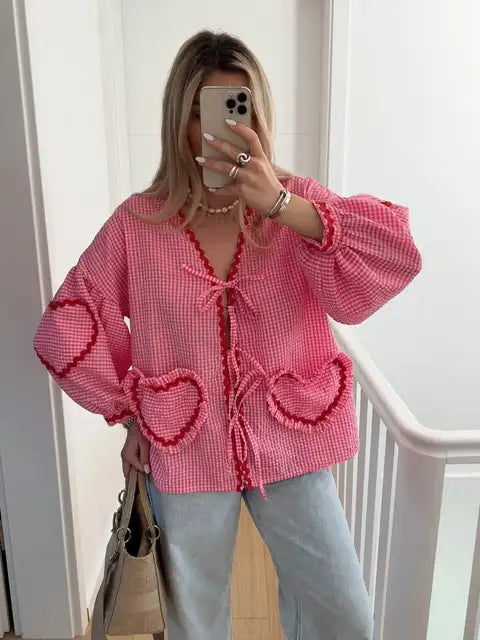 Emma | Charmende Boho Bluse