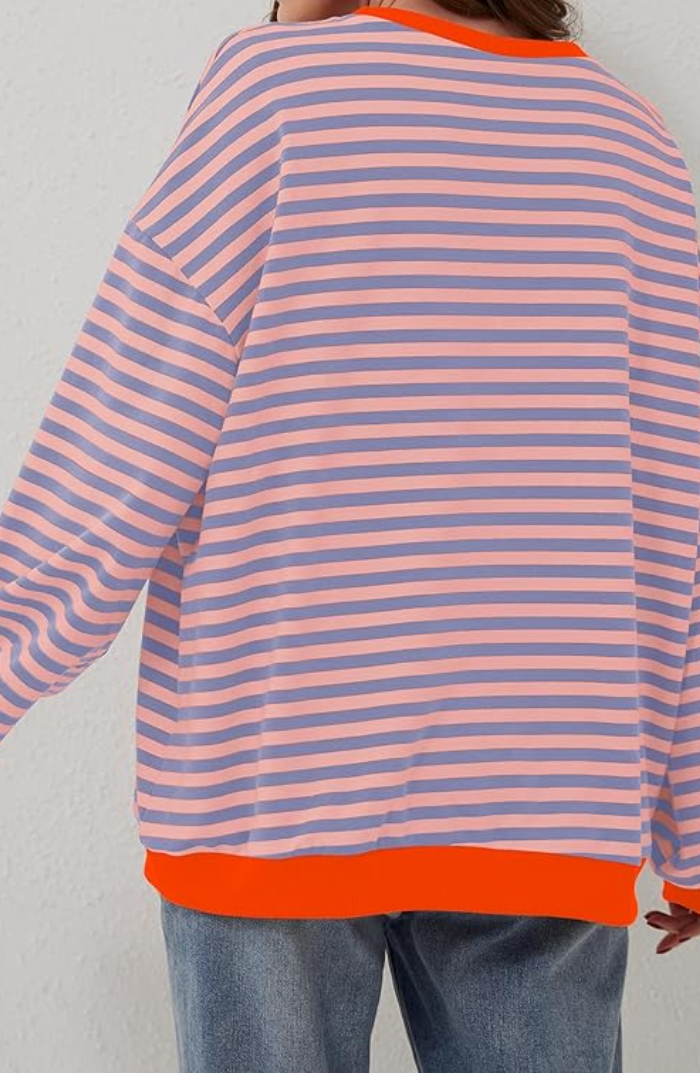 Lucy | Stribet Trøje