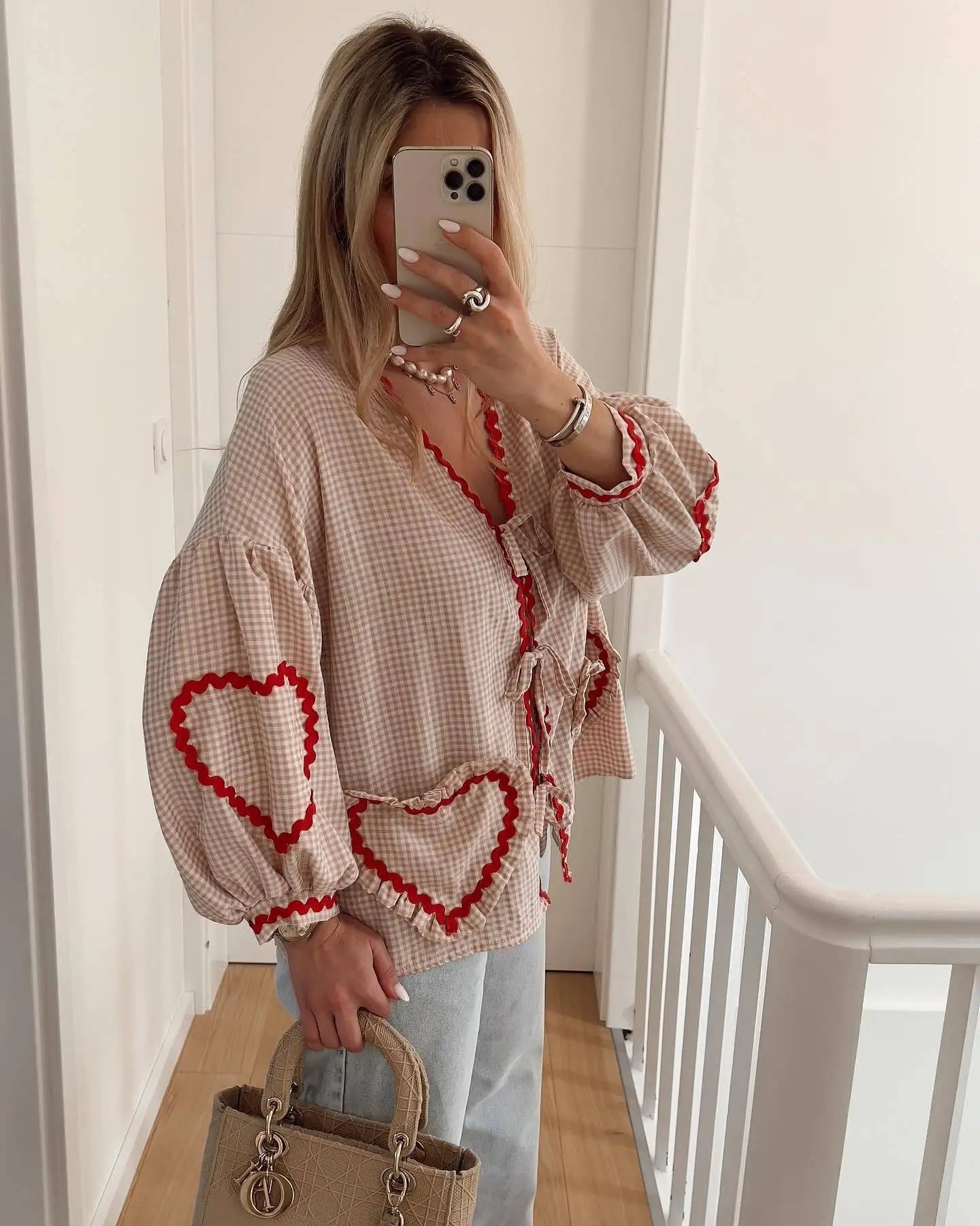 Emma | Charmende Boho Bluse