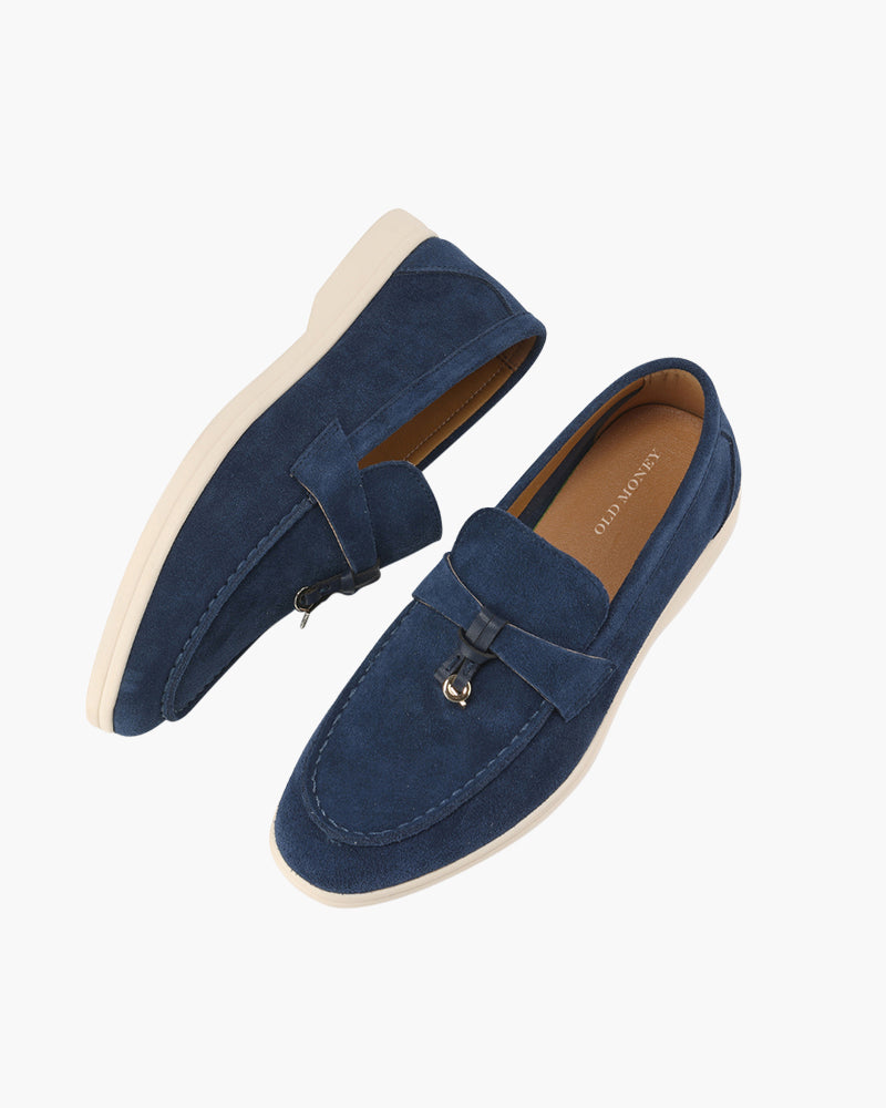 Old Money Suede Dame Loafers