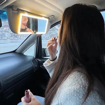 Auto Solskærm Make-up Spejl