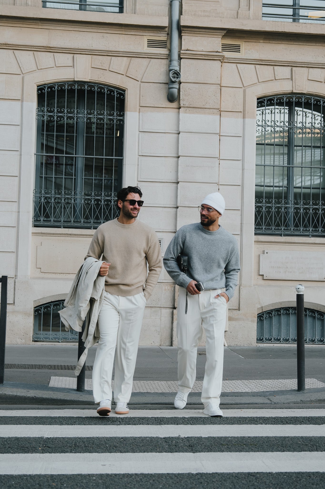 Brixton sweater - Grå melange