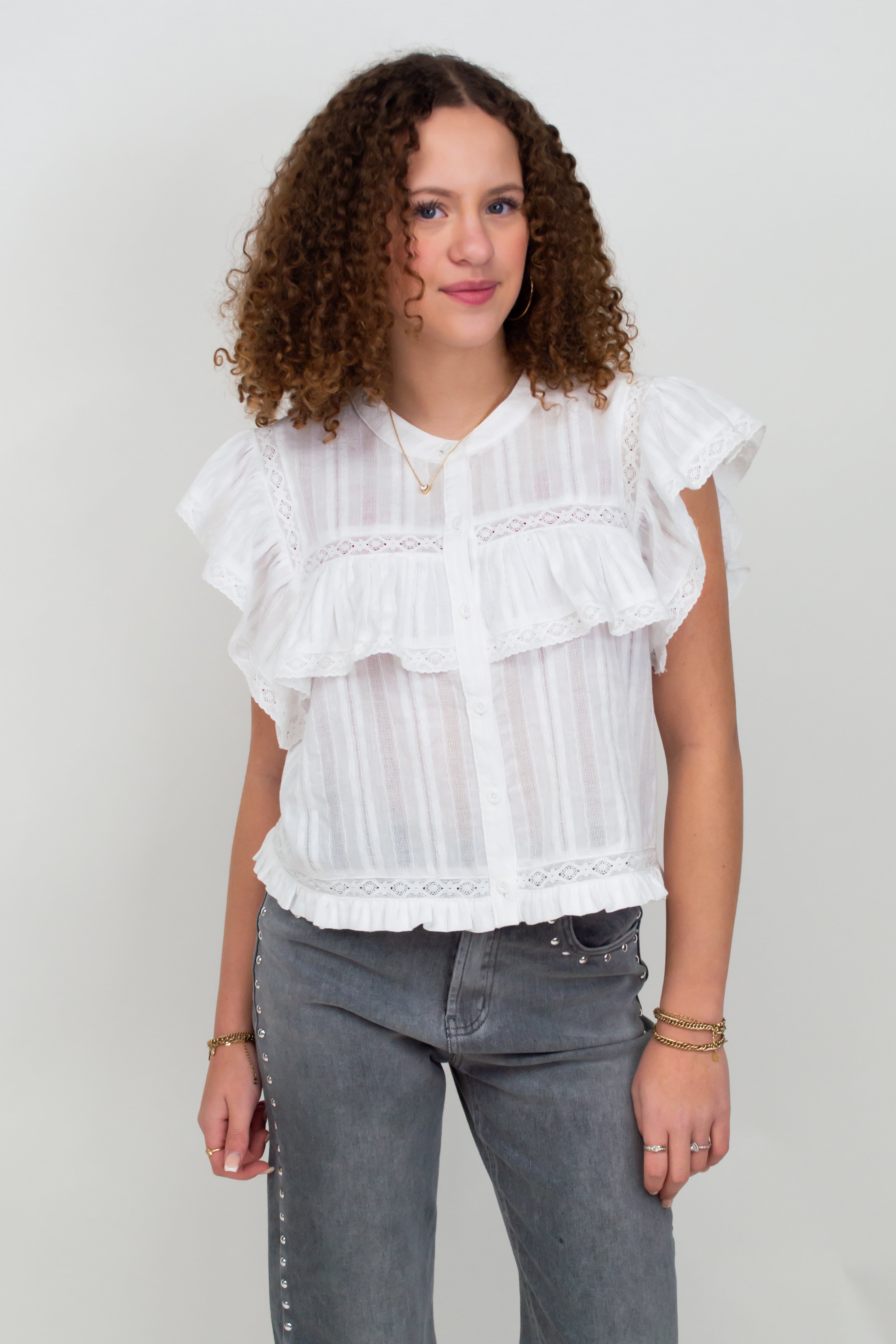 Eloise bluse ★ hvid