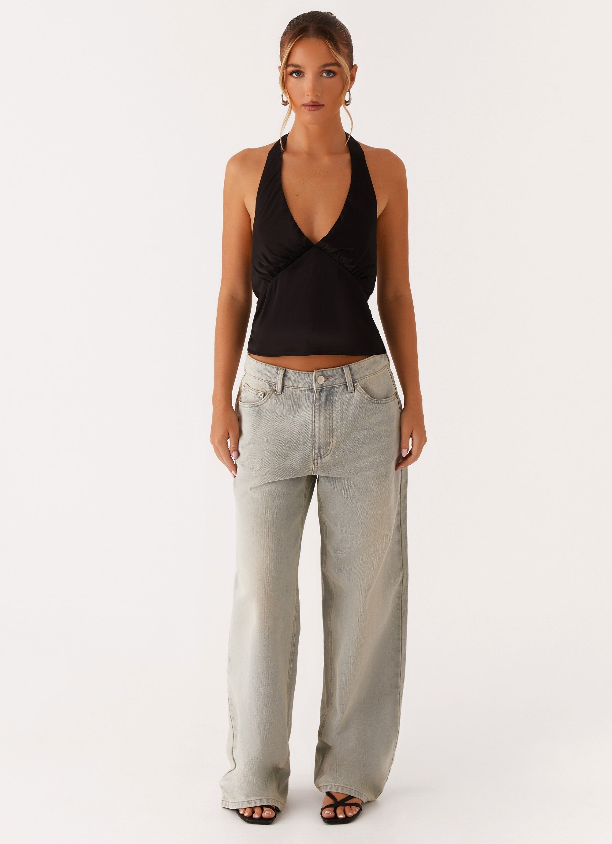 Heavy Hearted Top - Sort