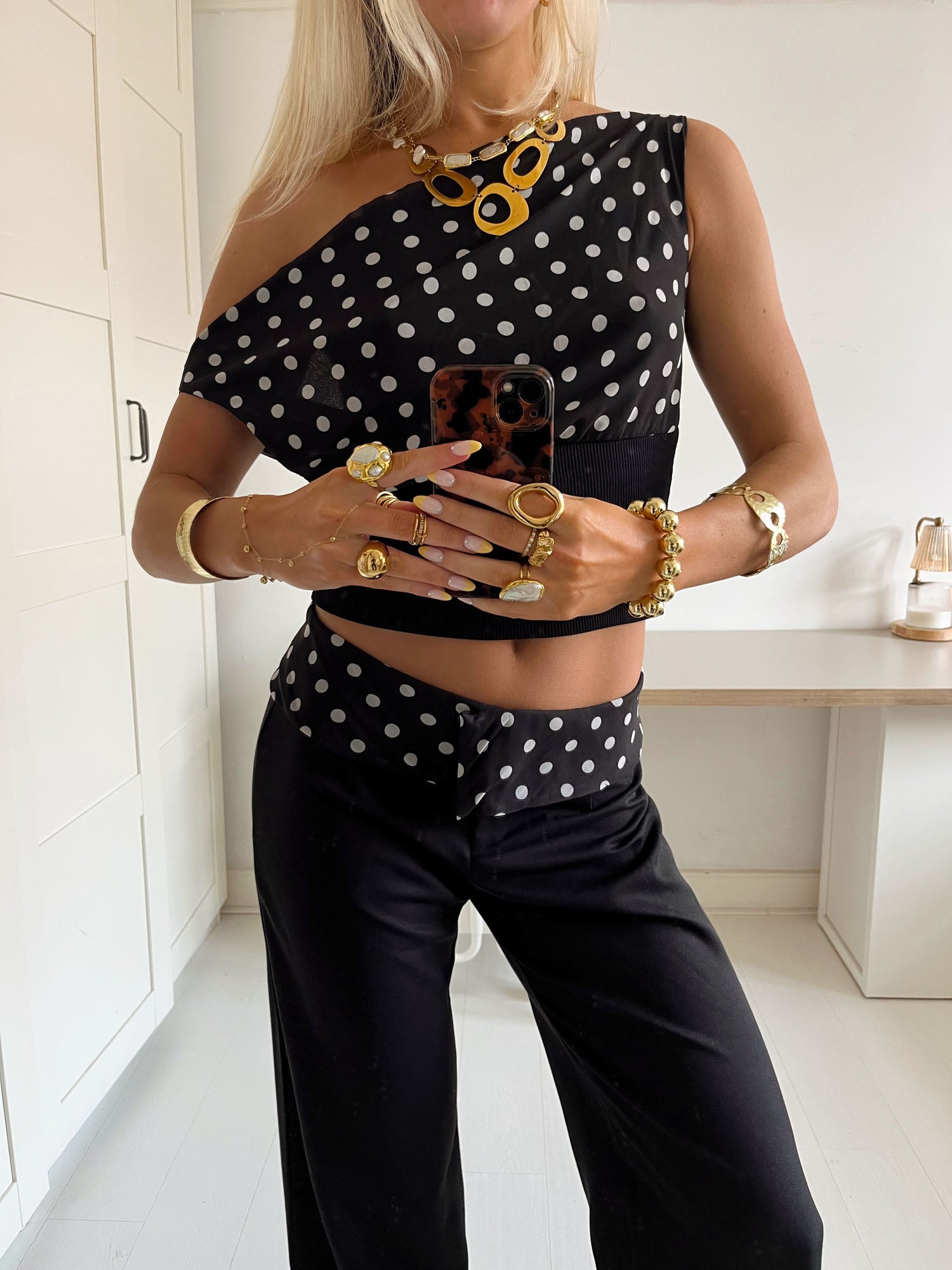 Kimmie polka Top