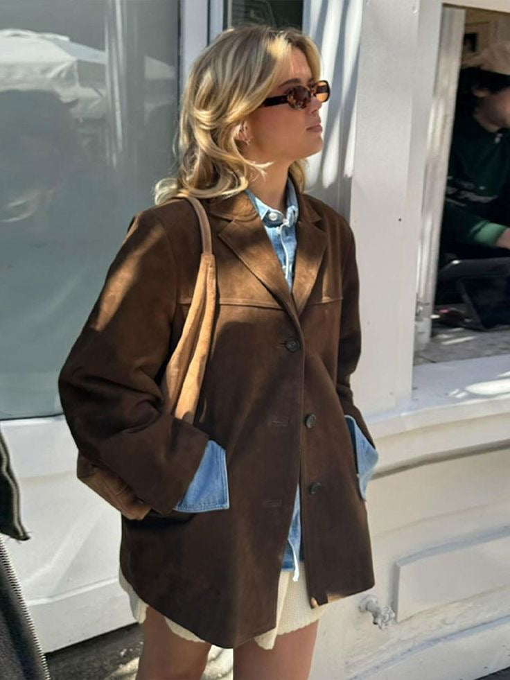 Dana | Suede Jakke