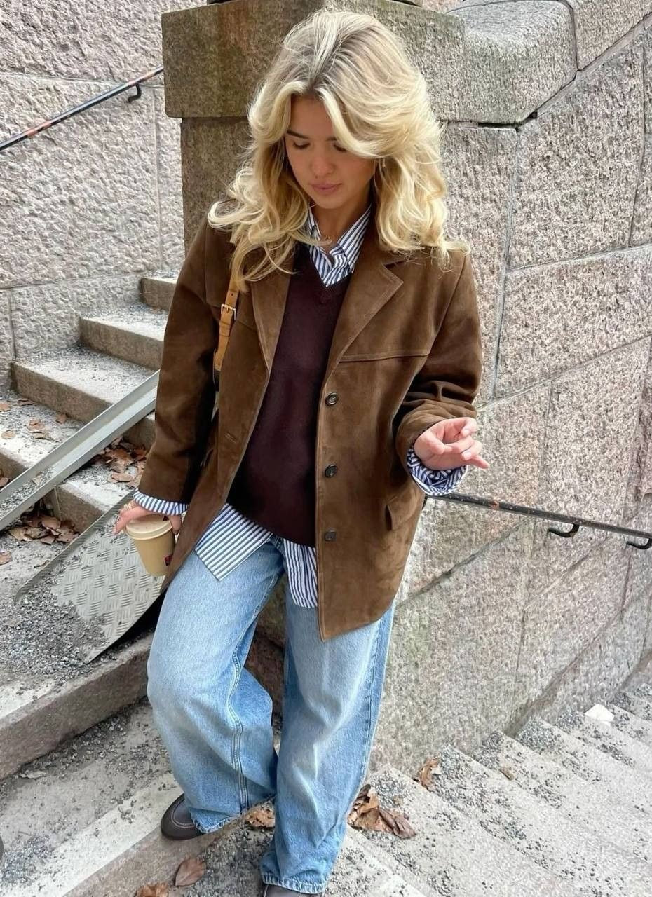 Dana | Suede Jakke