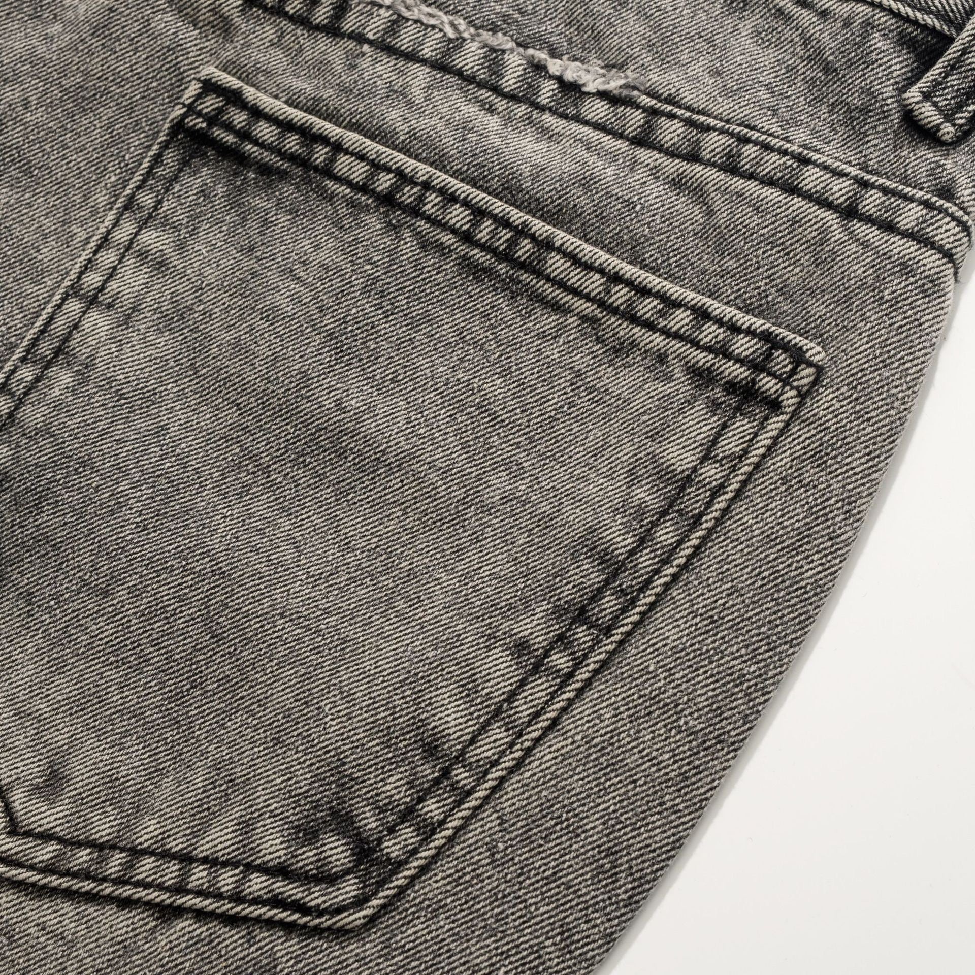 Vaskede Flared Jeans