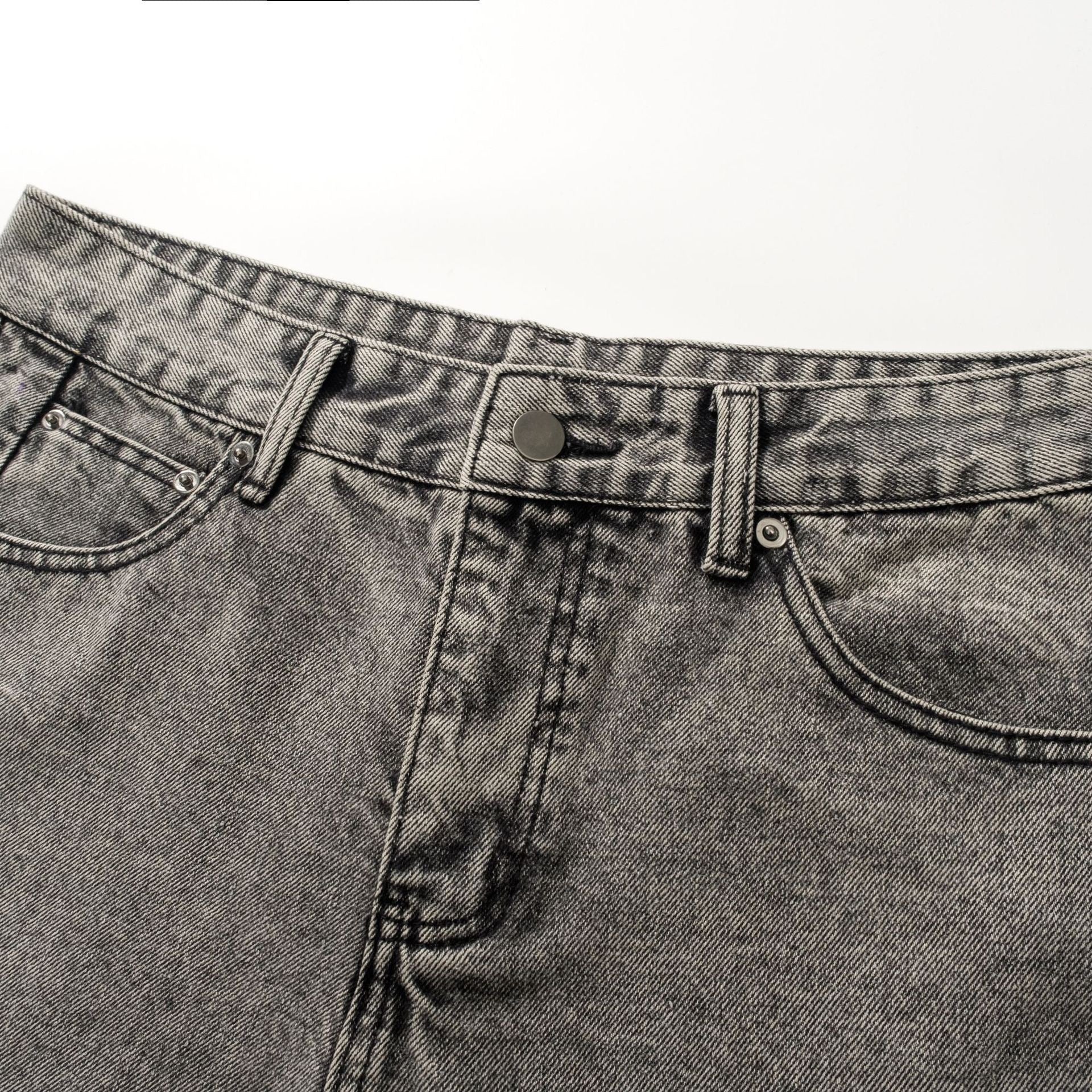 Vaskede Flared Jeans
