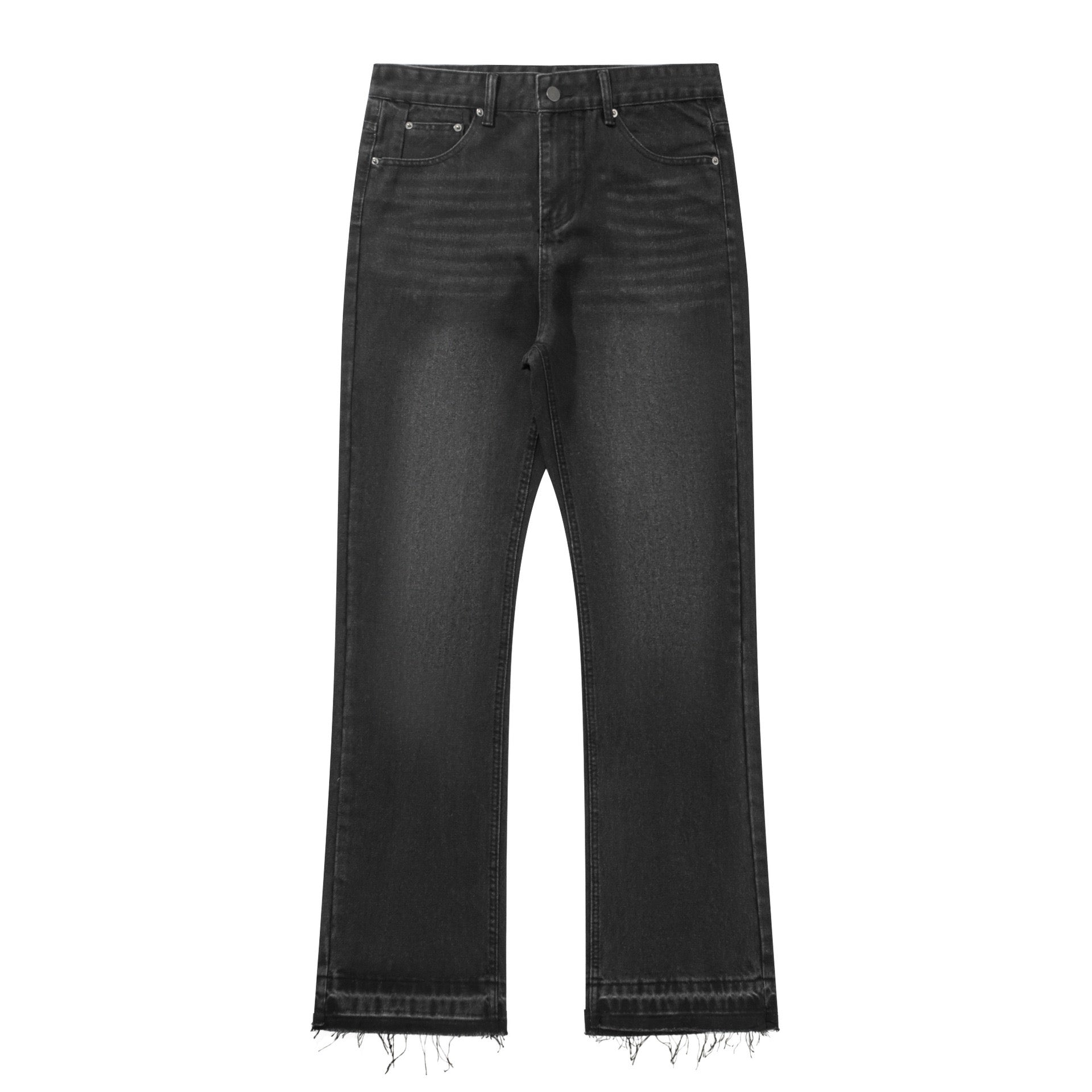 Vaskede Flared Jeans