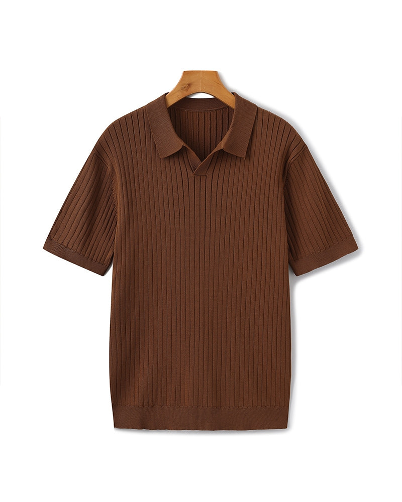 Premium Ribbede Polo