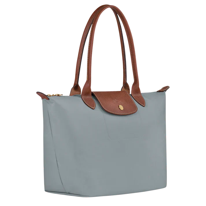 Longchamp - Medium Le Pliage Tote, Stål