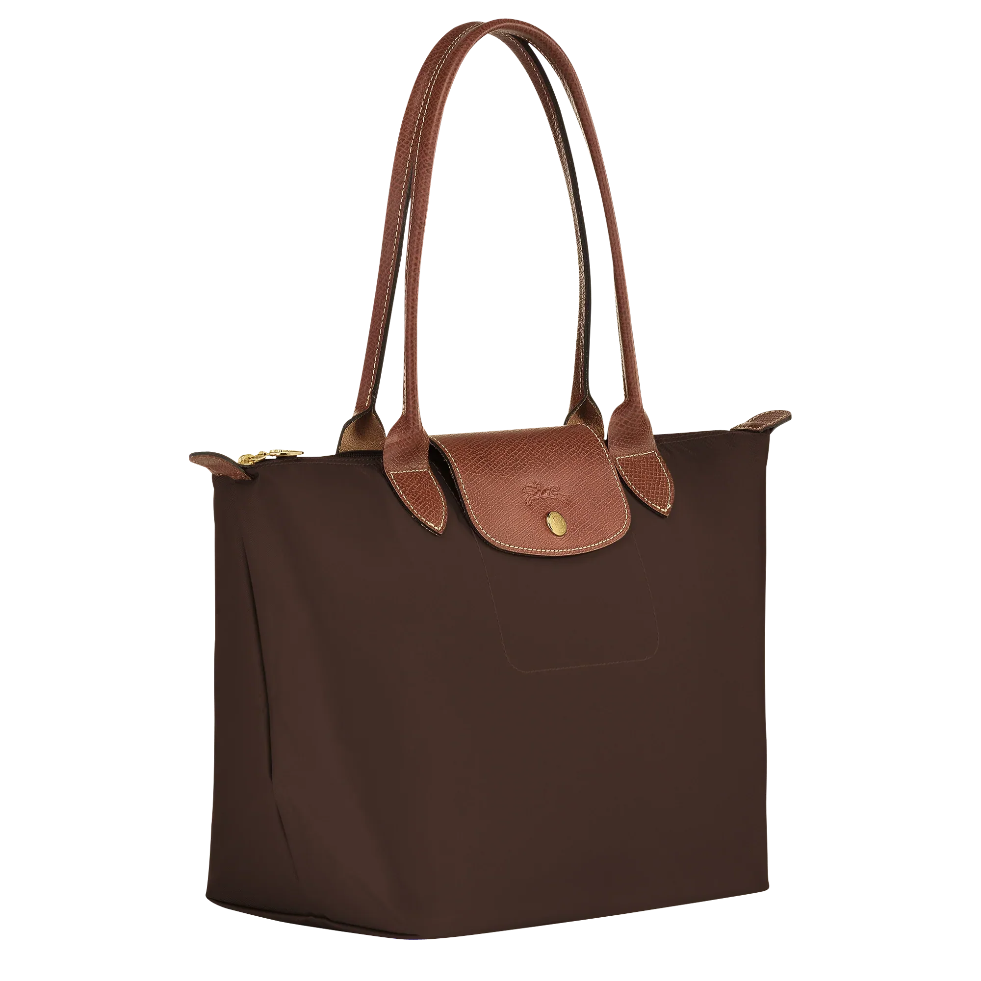 Longchamp - Medium Le Pliage Tote, Ebony