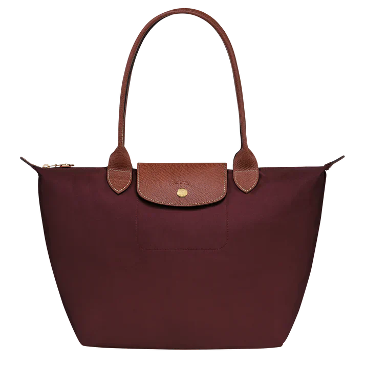 Longchamp - Medium Le Pliage Tote, Bourgogne