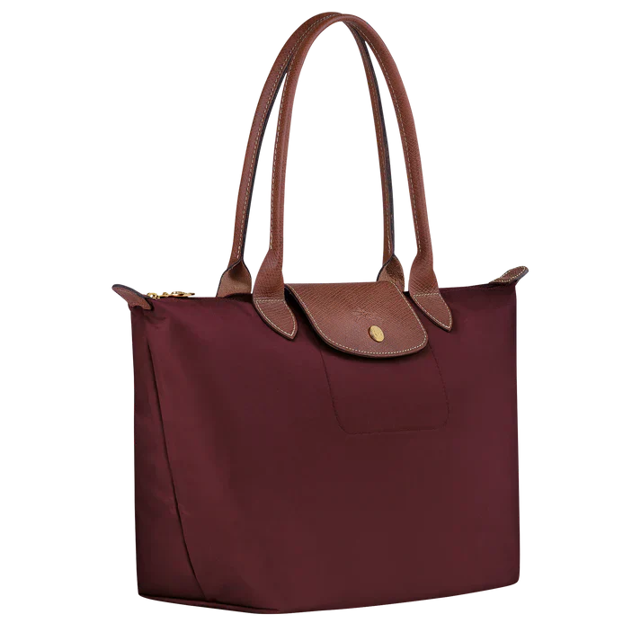 Longchamp - Medium Le Pliage Tote, Bourgogne