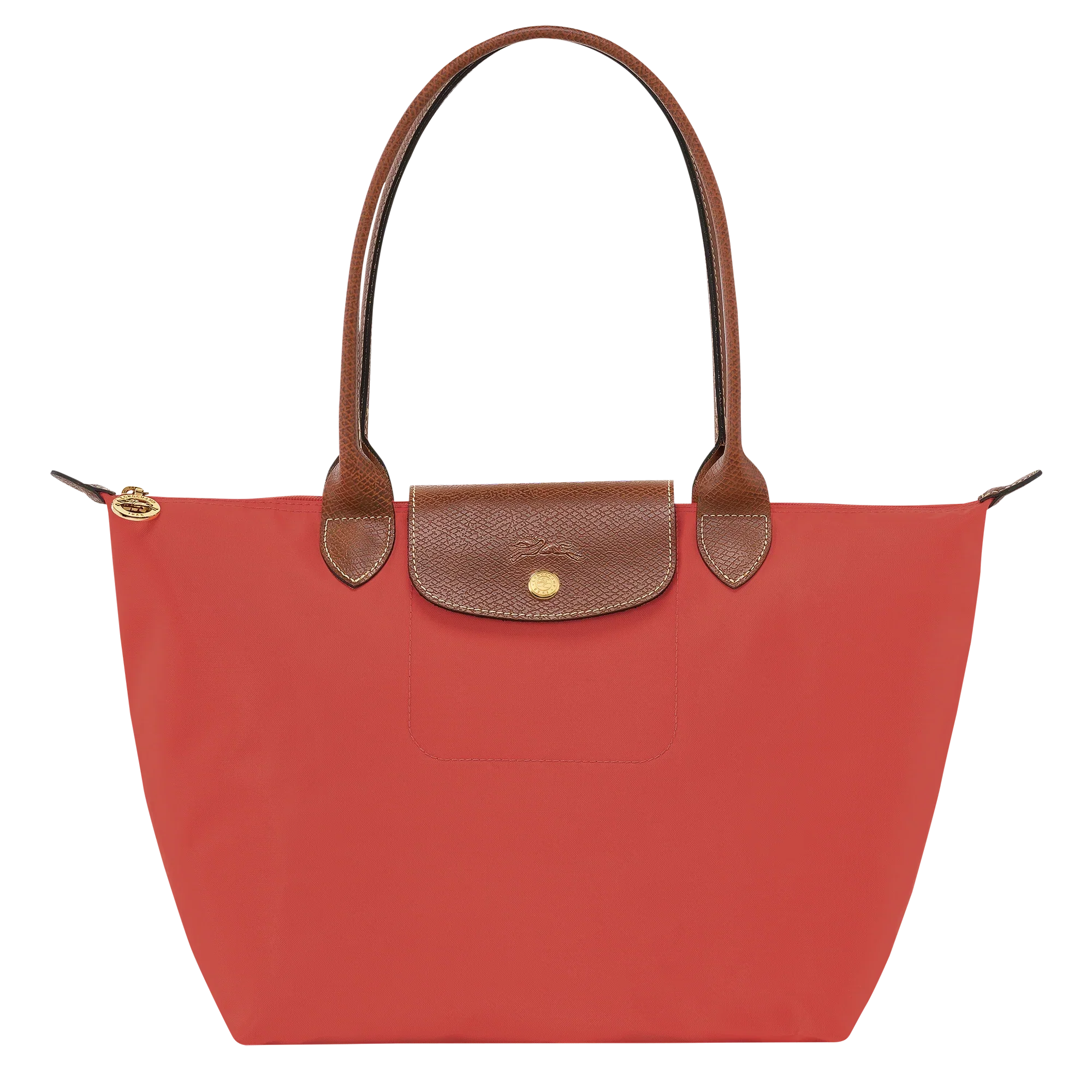 Longchamp - Medium Le Pliage Tote, Tomat