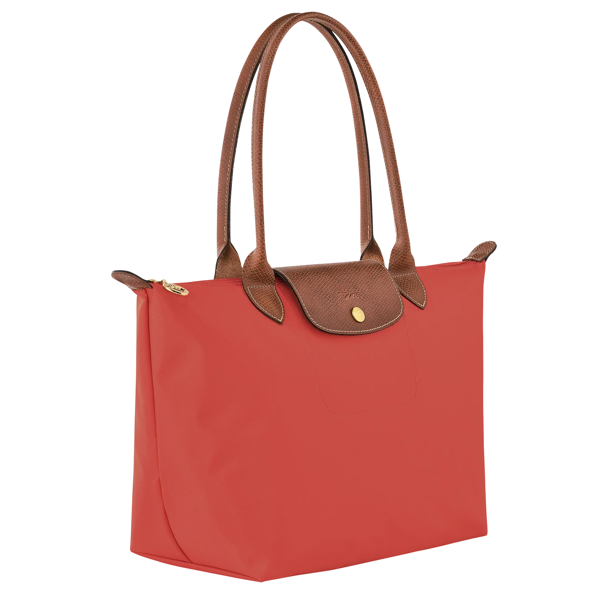 Longchamp - Medium Le Pliage Tote, Tomat