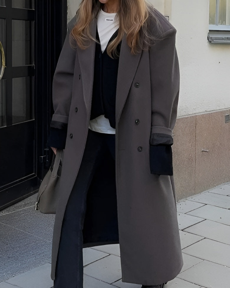 Juna | Lange oversized frakke