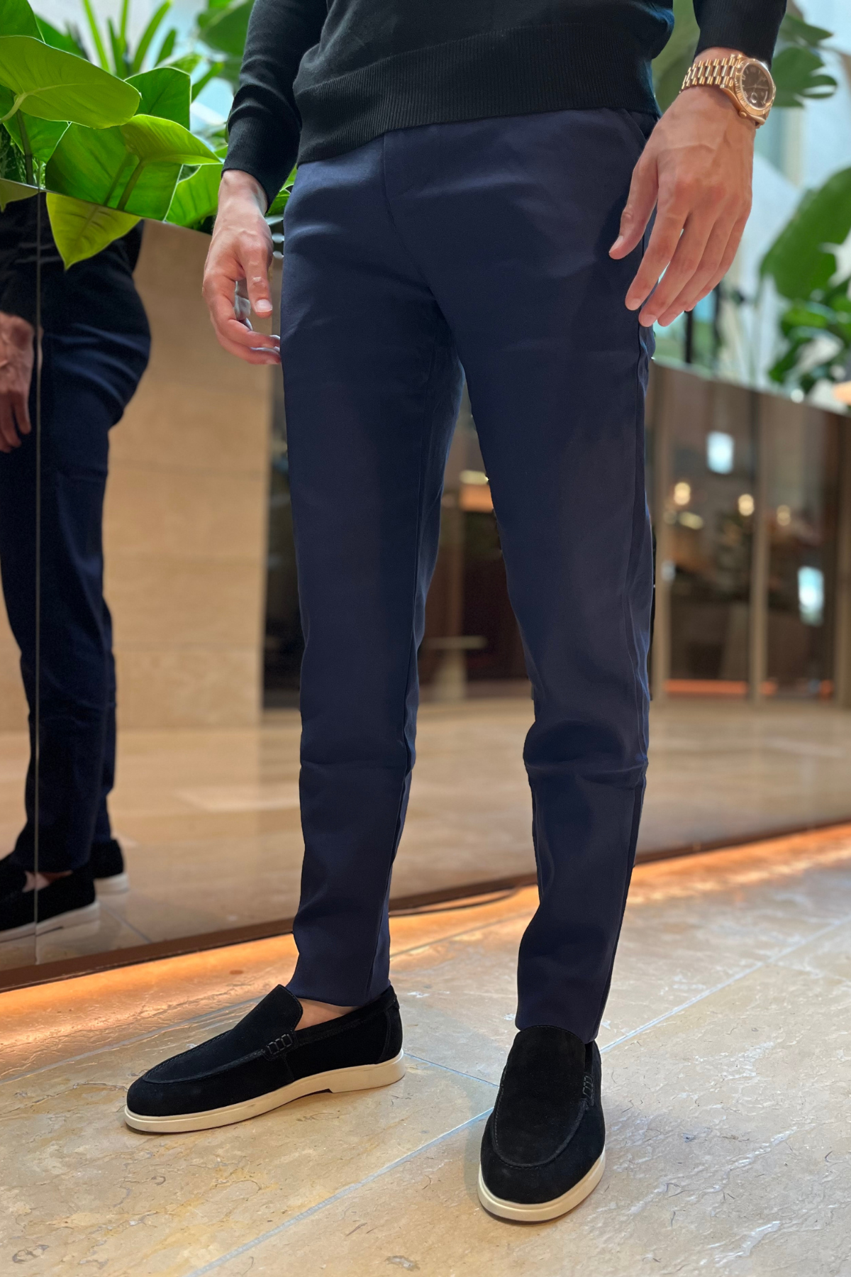 Faro Stretch Bukser - Mørkeblå