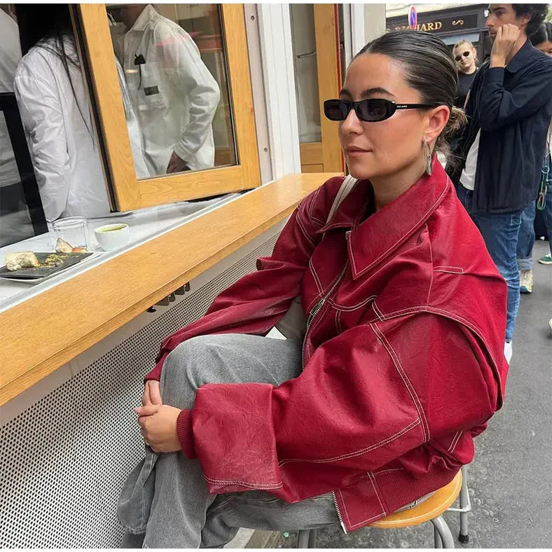 Faye | Læderjakke