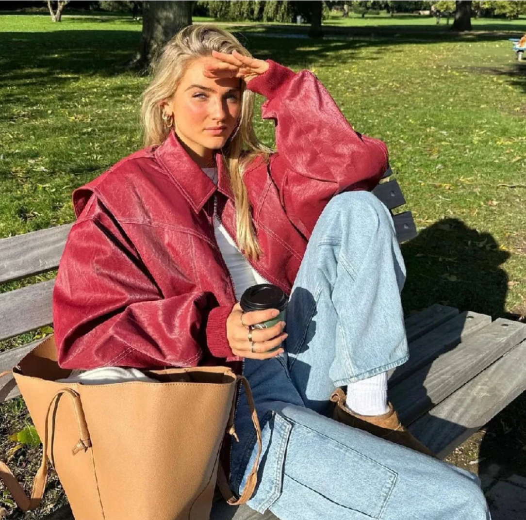 Faye | Læderjakke