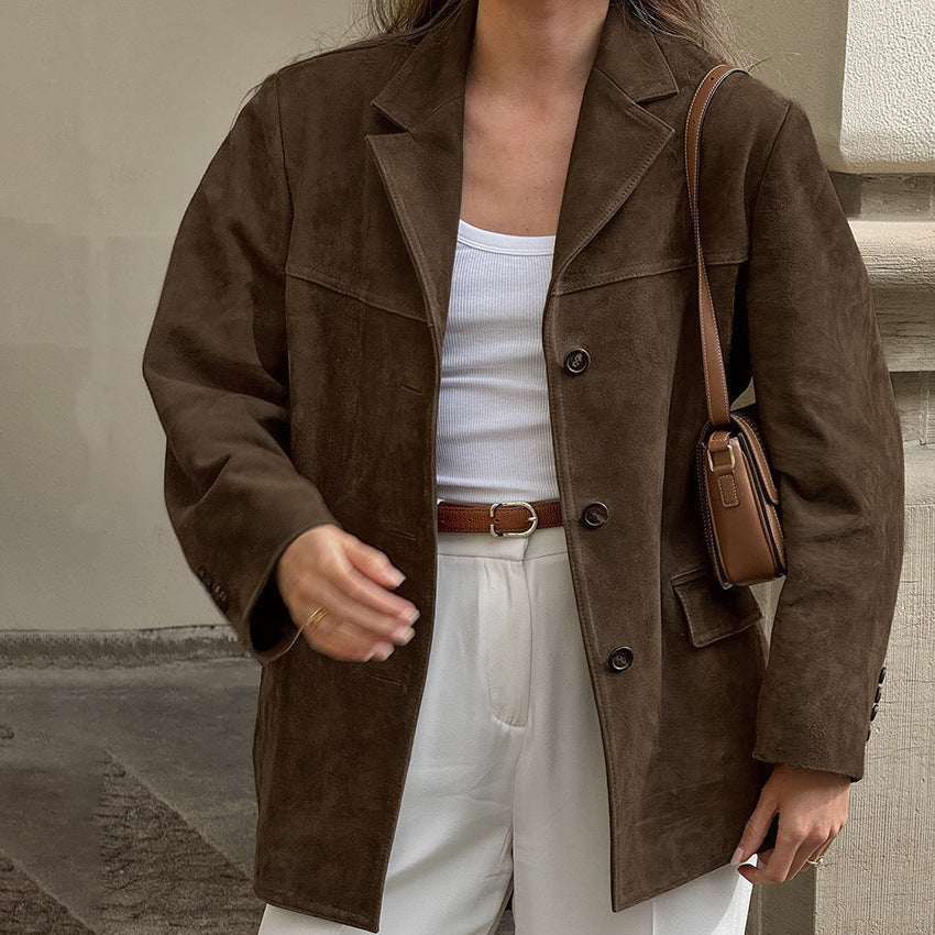 Dana | Suede Jakke