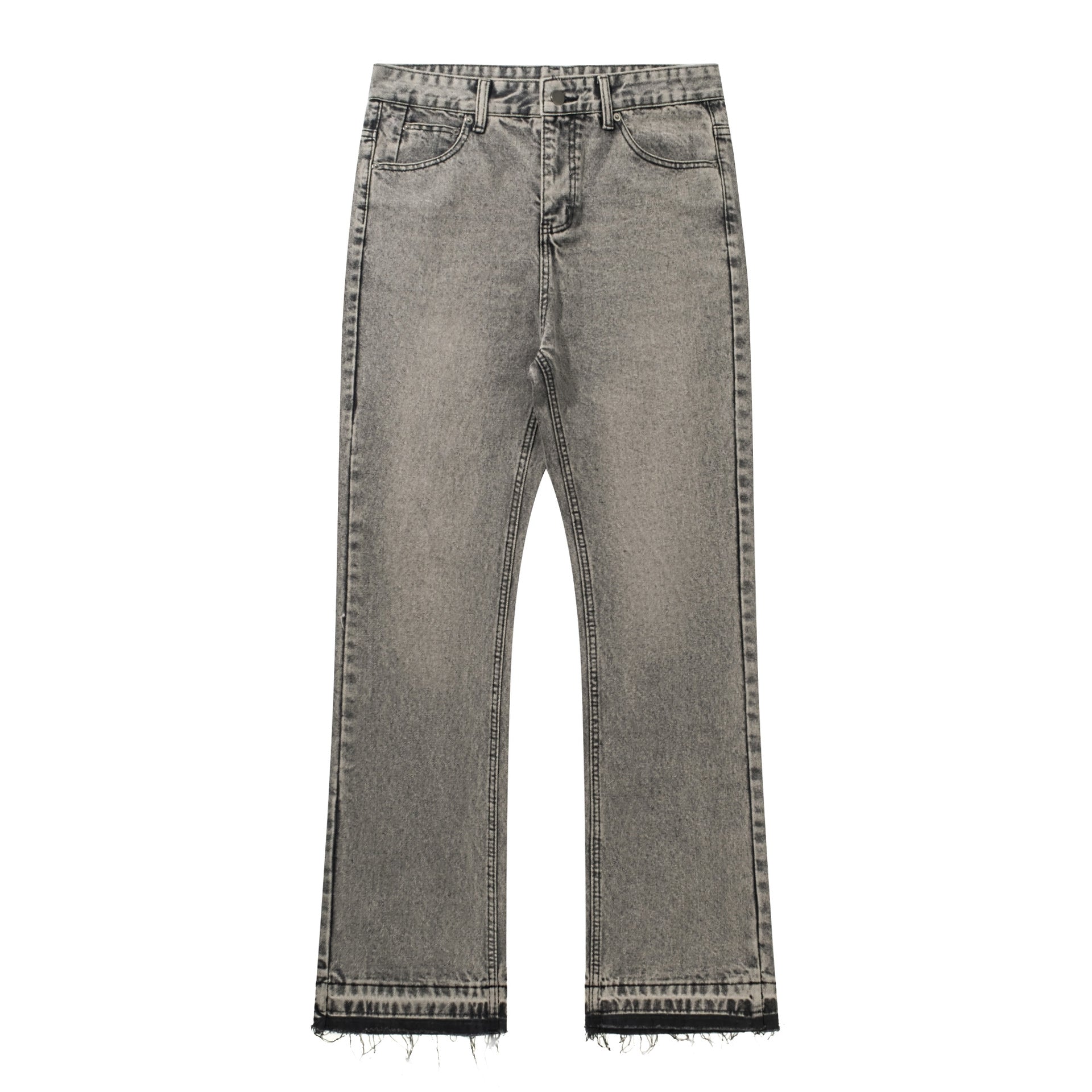 Vaskede Flared Jeans