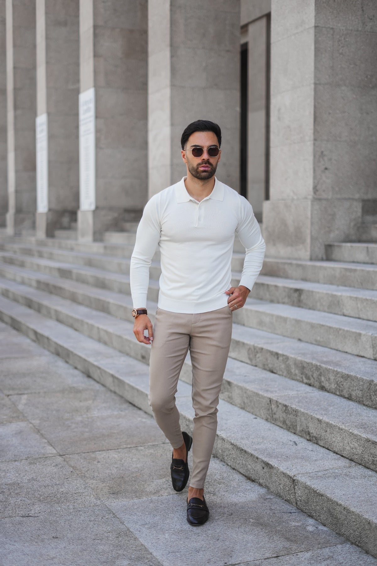 Faro Stretch Bukser - Beige