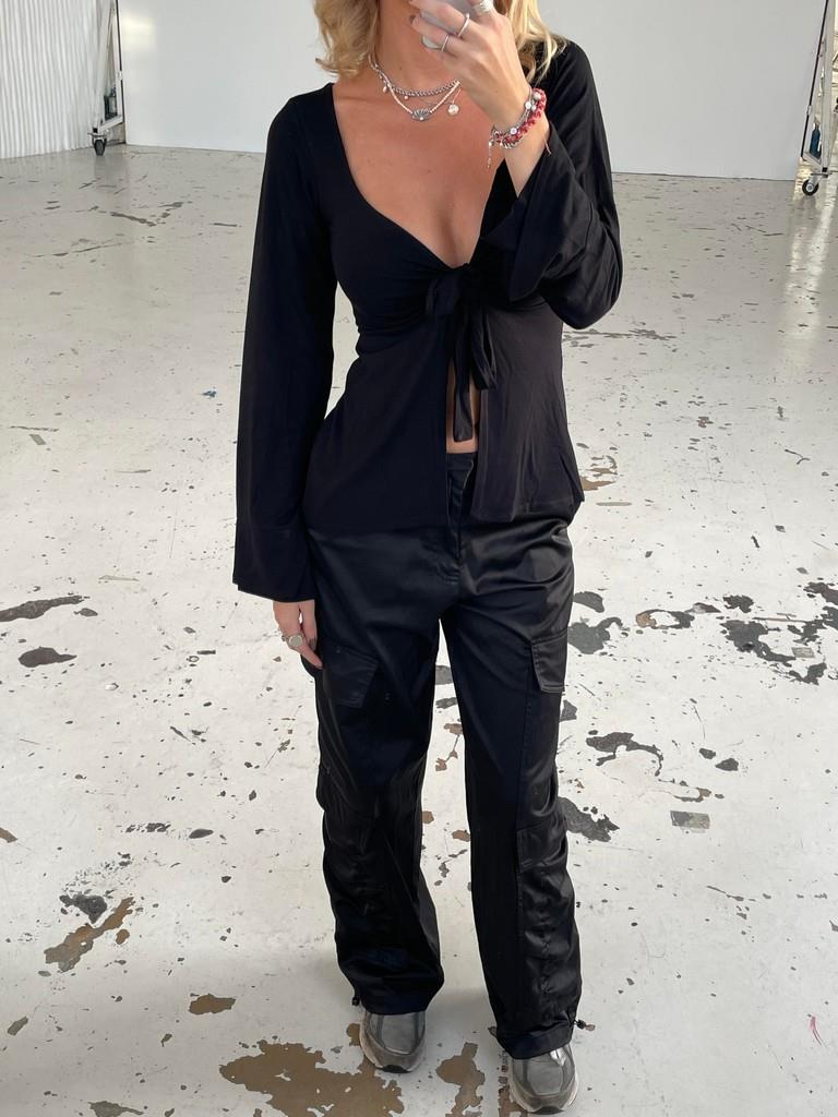 Maddy bluse - sort