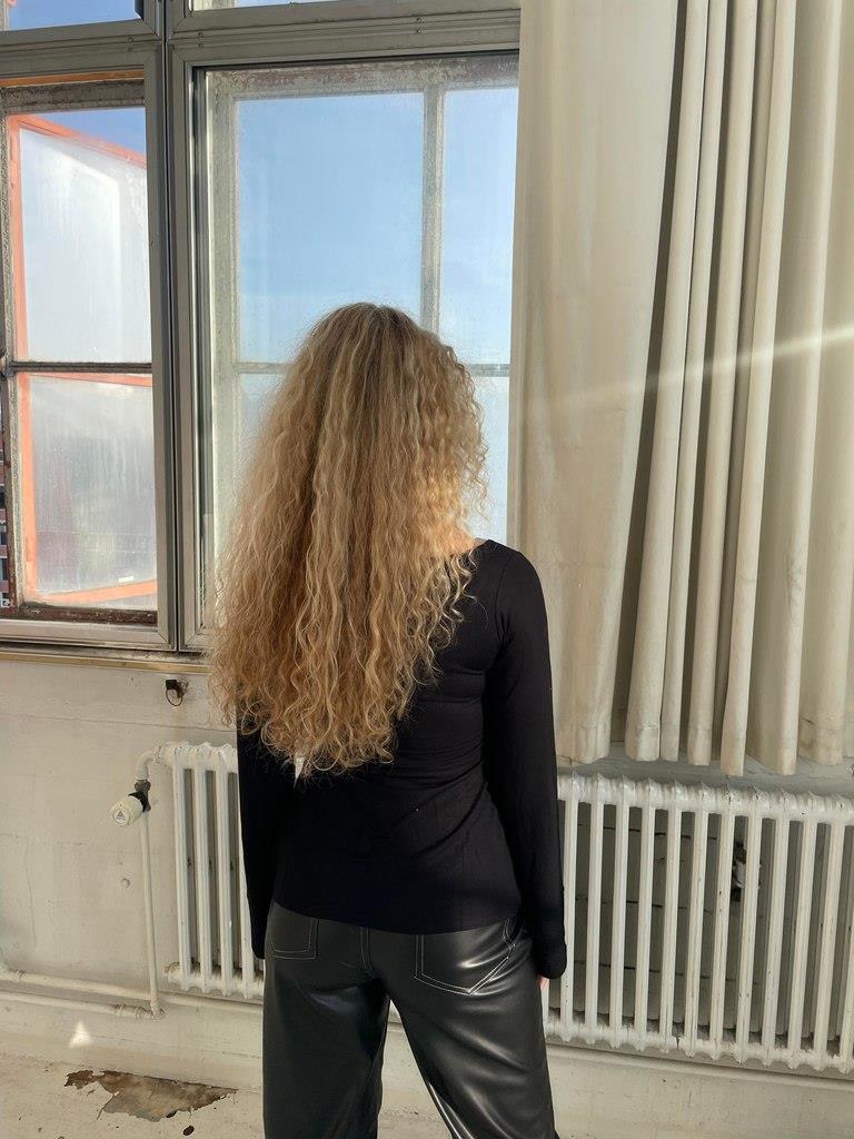 Maddy bluse - sort