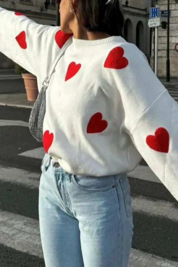 Rose - Valentinsdagstrik