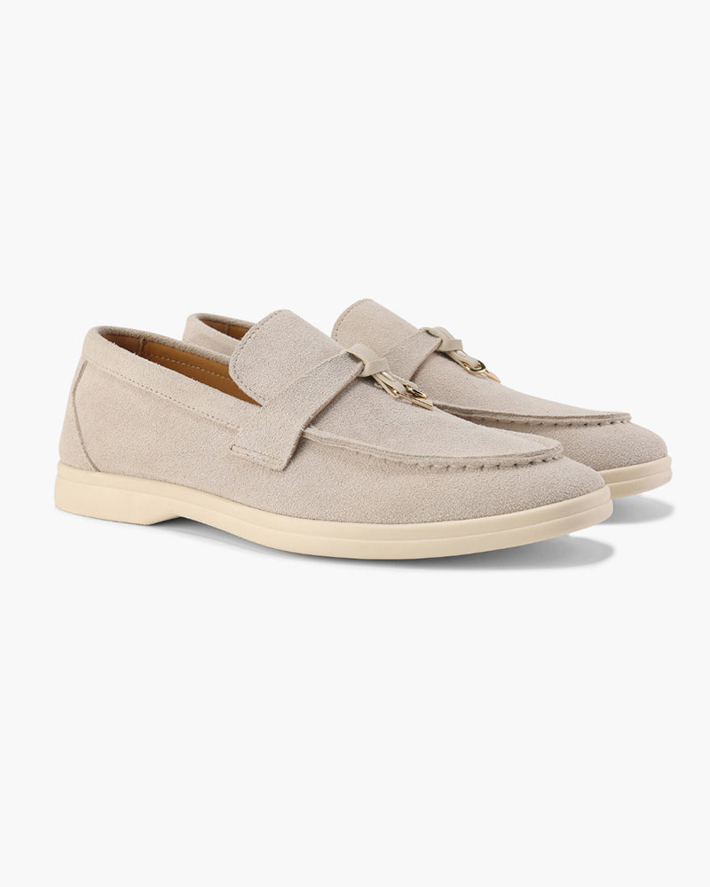 Old Money Suede Dame Loafers