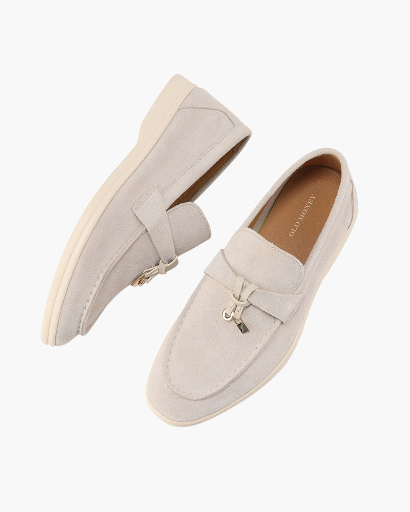 Old Money Suede Dame Loafers