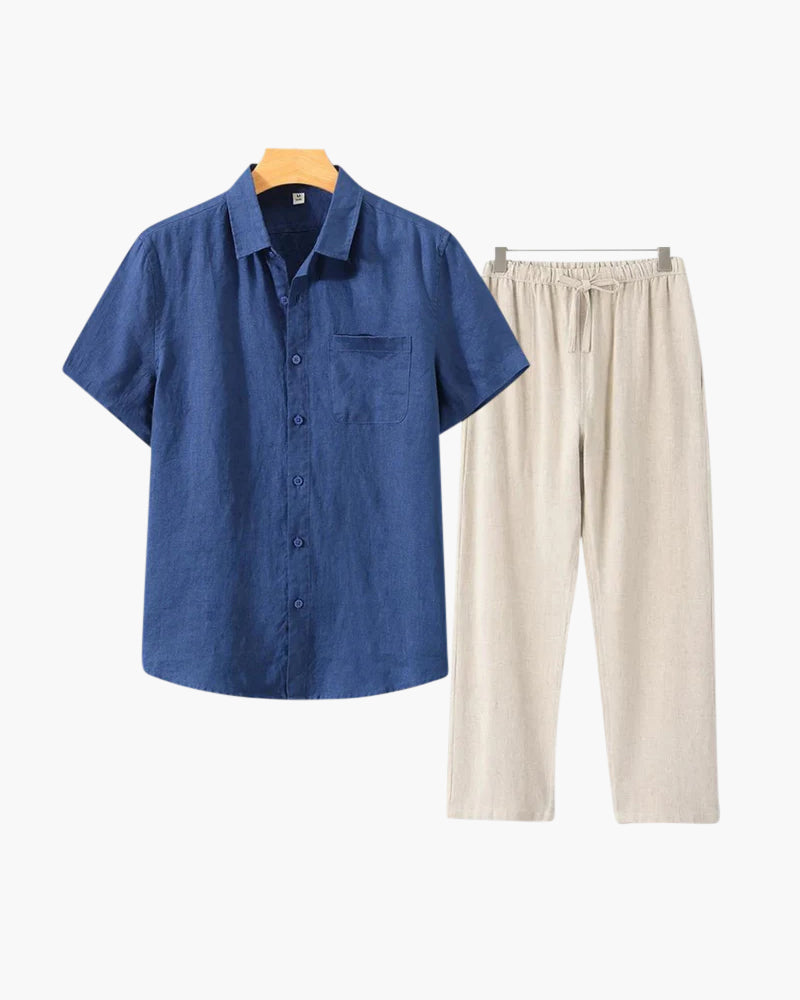 Gammel Penge Linned Combo (Kortærmet)