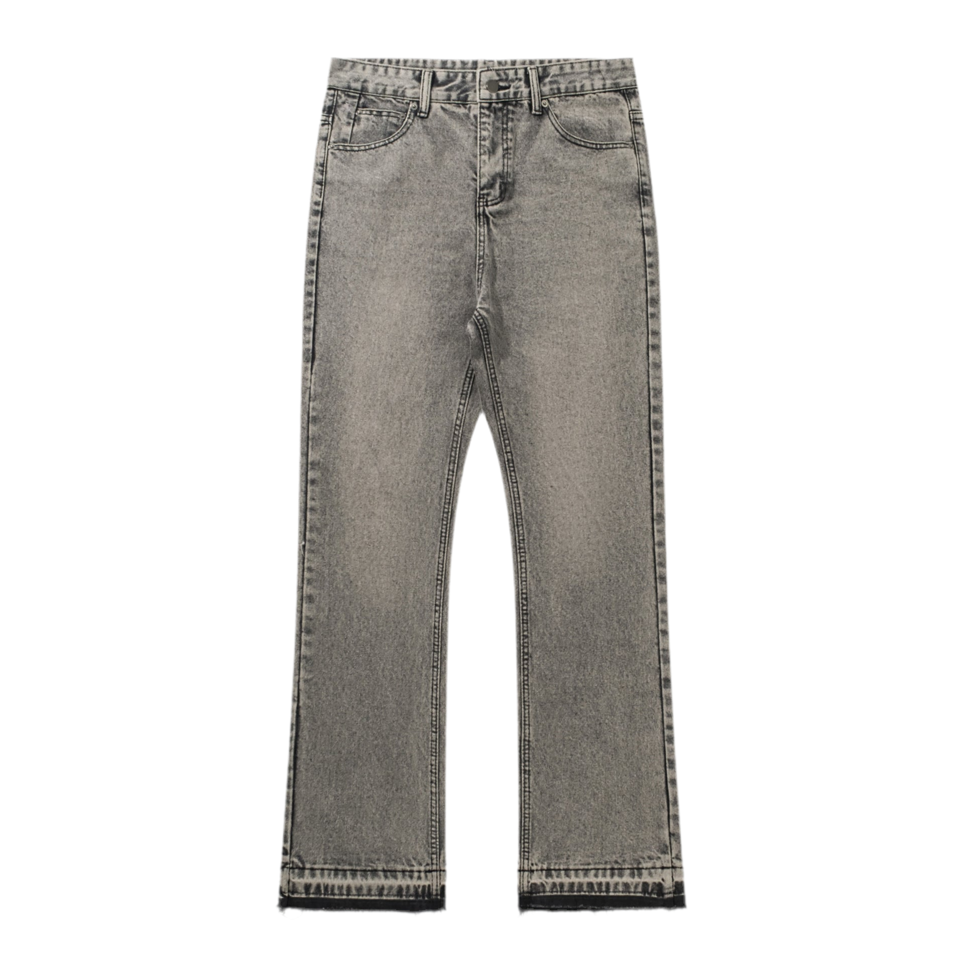 Vaskede Flared Jeans