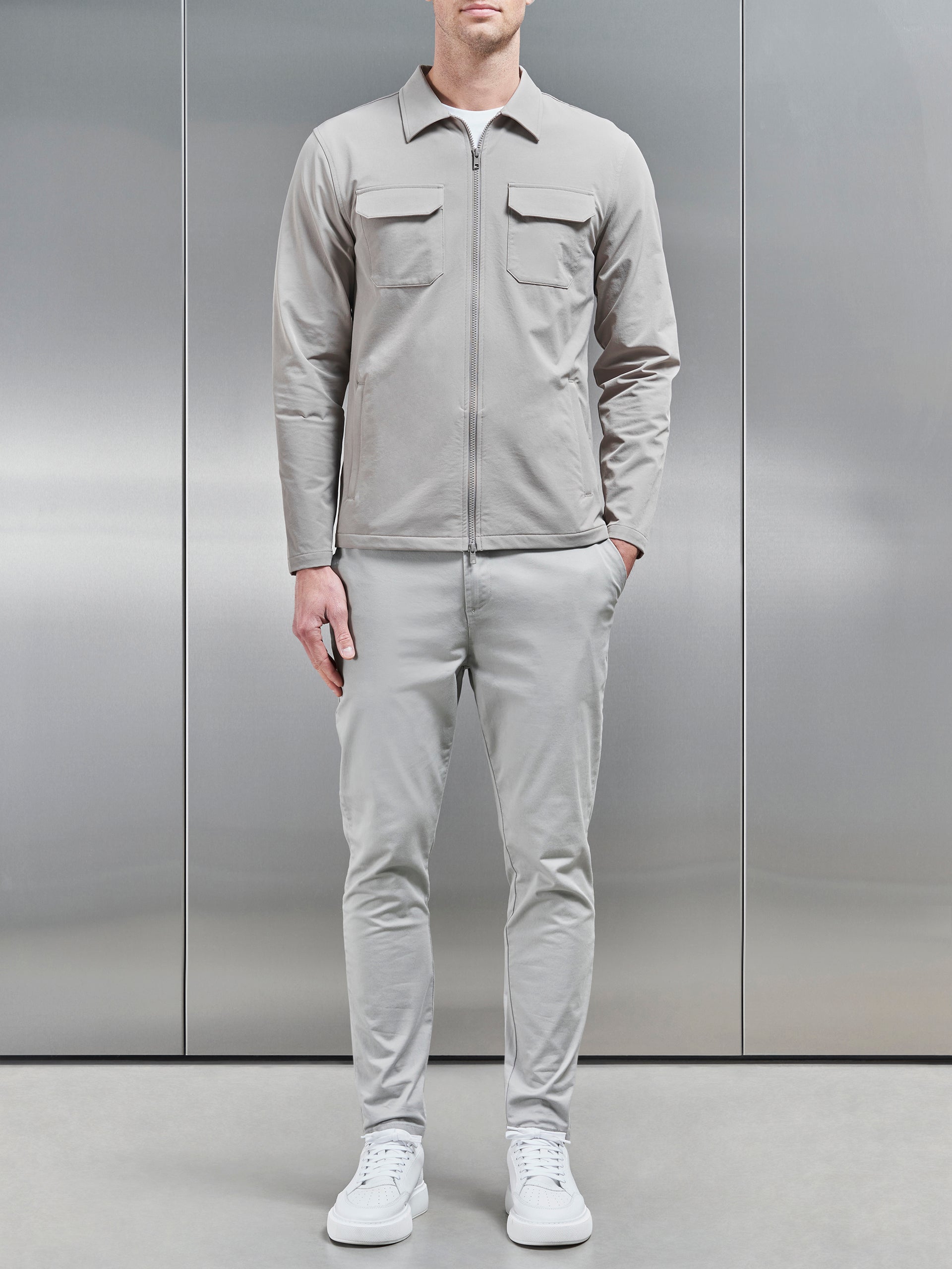 Cargo Jakke i Taupe