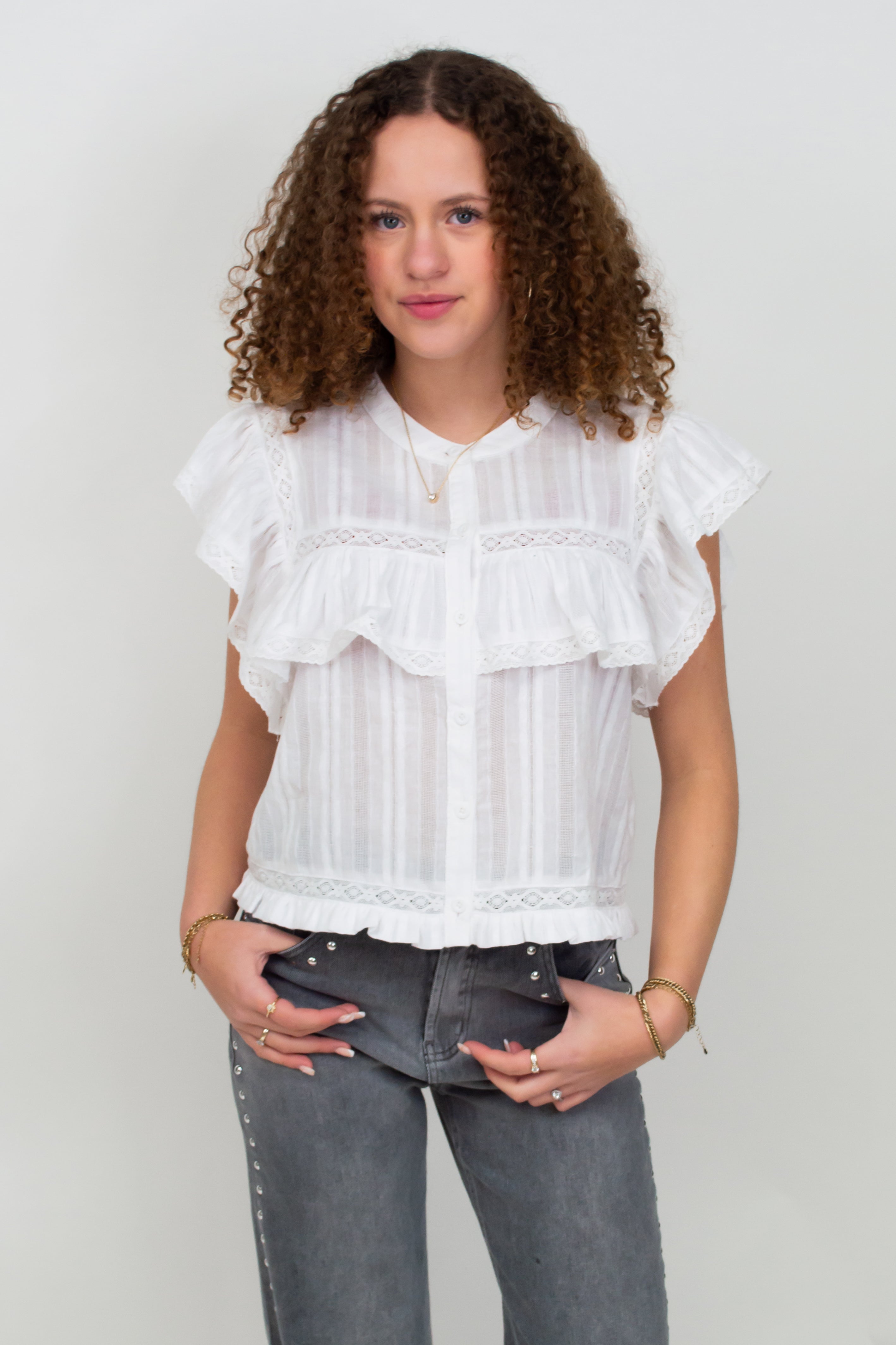 Eloise bluse ★ hvid