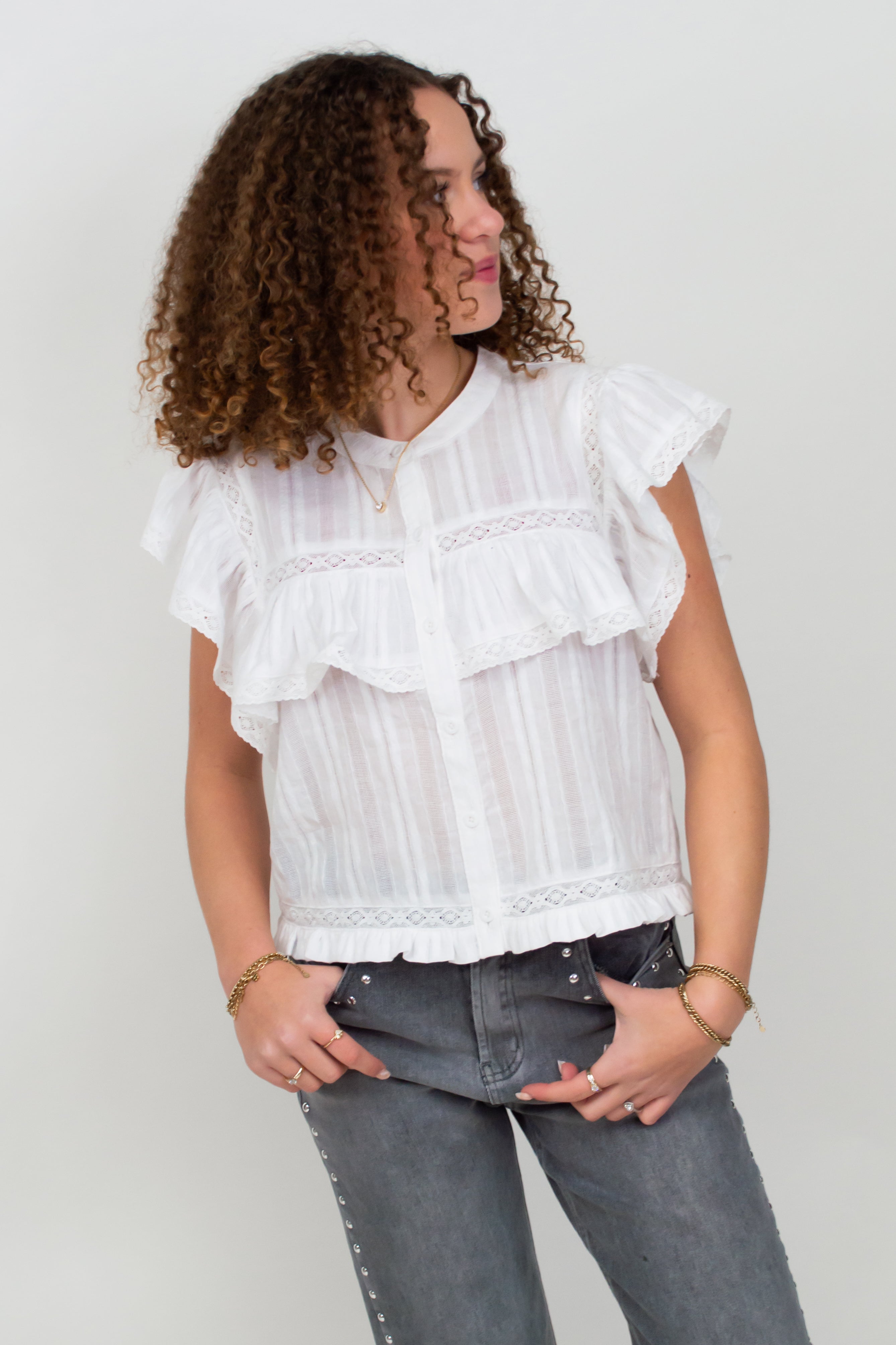 Eloise bluse ★ hvid