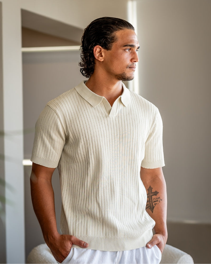 Premium Ribbede Polo