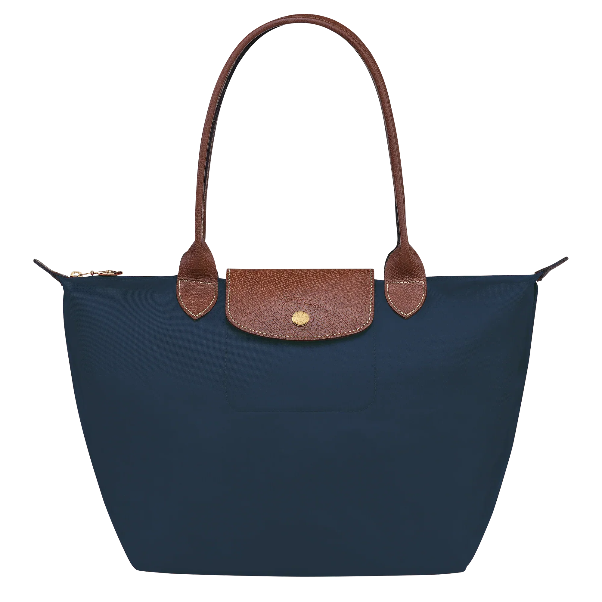 Longchamp - Medium Le Pliage Tote, Mørkeblå