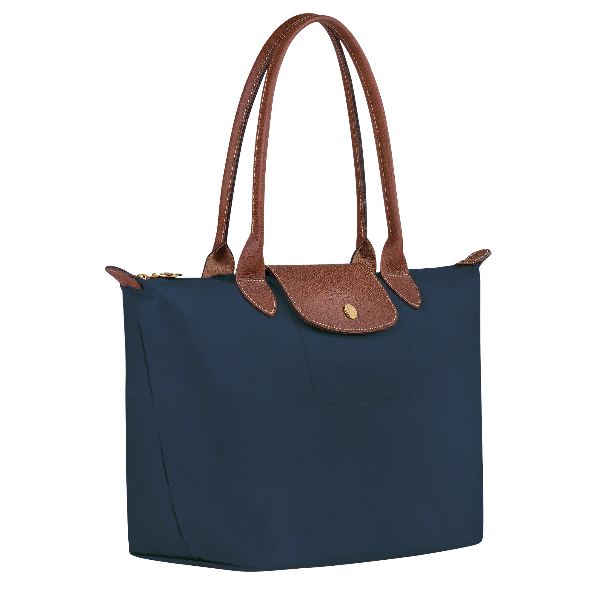 Longchamp - Medium Le Pliage Tote, Mørkeblå
