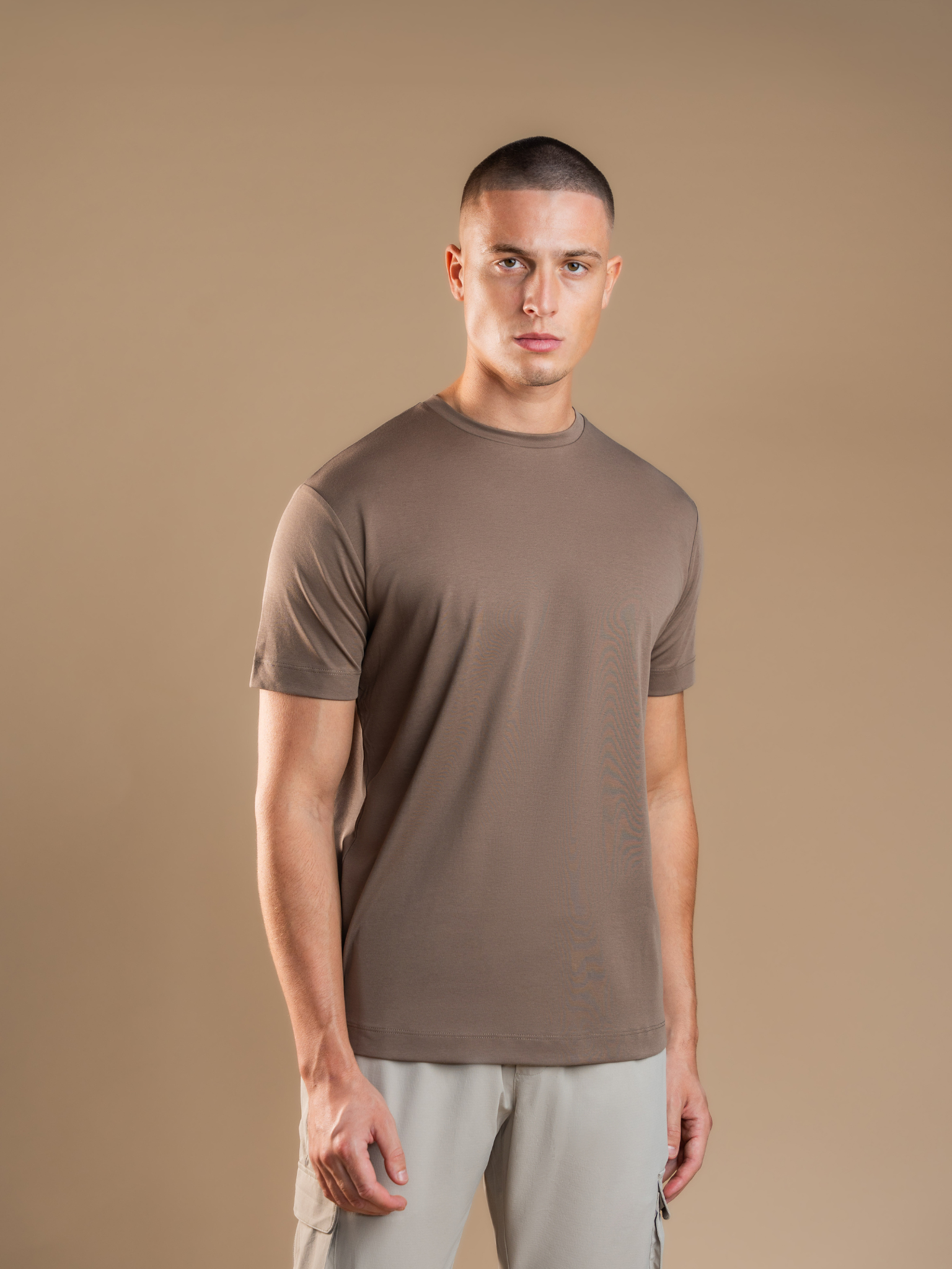 Essential Lux T-Shirt - Mocca
