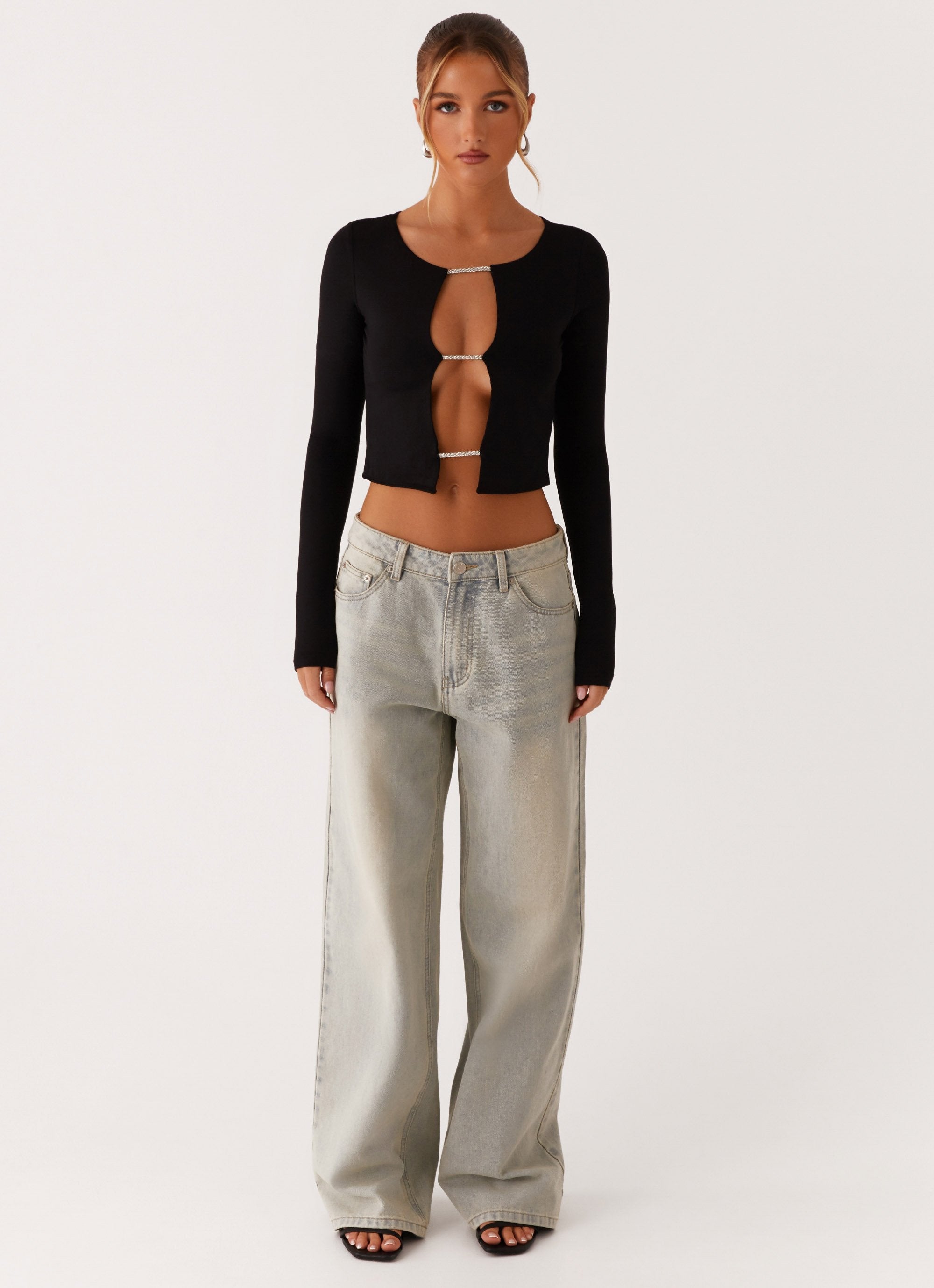 Pippa Top - Sort