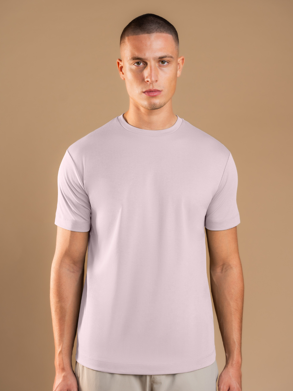 Essential Lux T-Shirt - Ash Rose