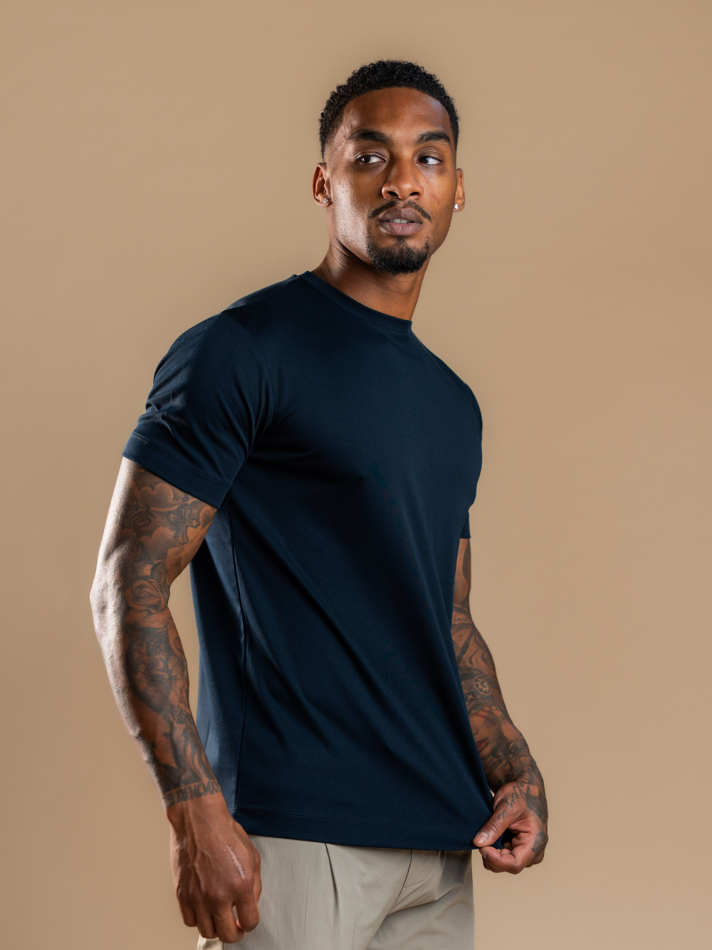 Essential Lux T-Shirt - Navy