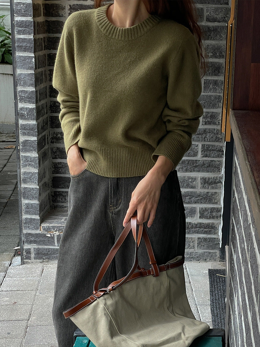 Lily | Grøn Sweater