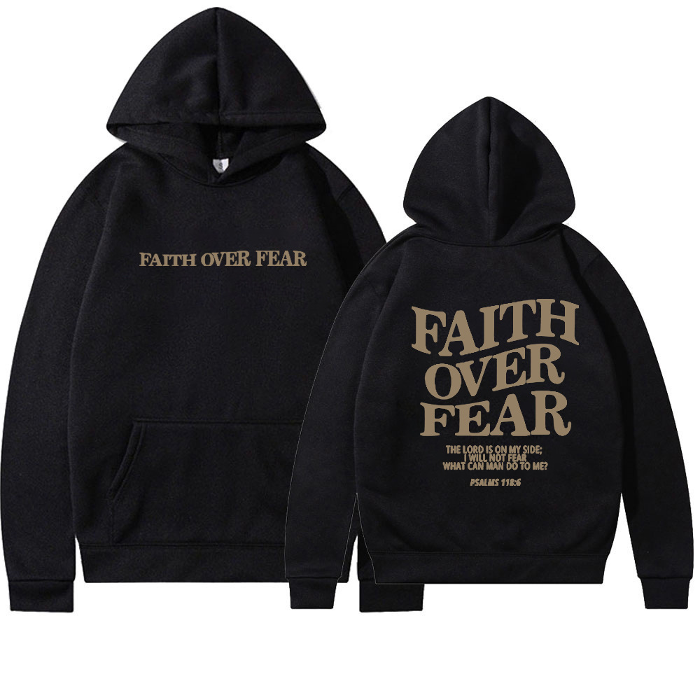 Tro Over Frygt Hoodie