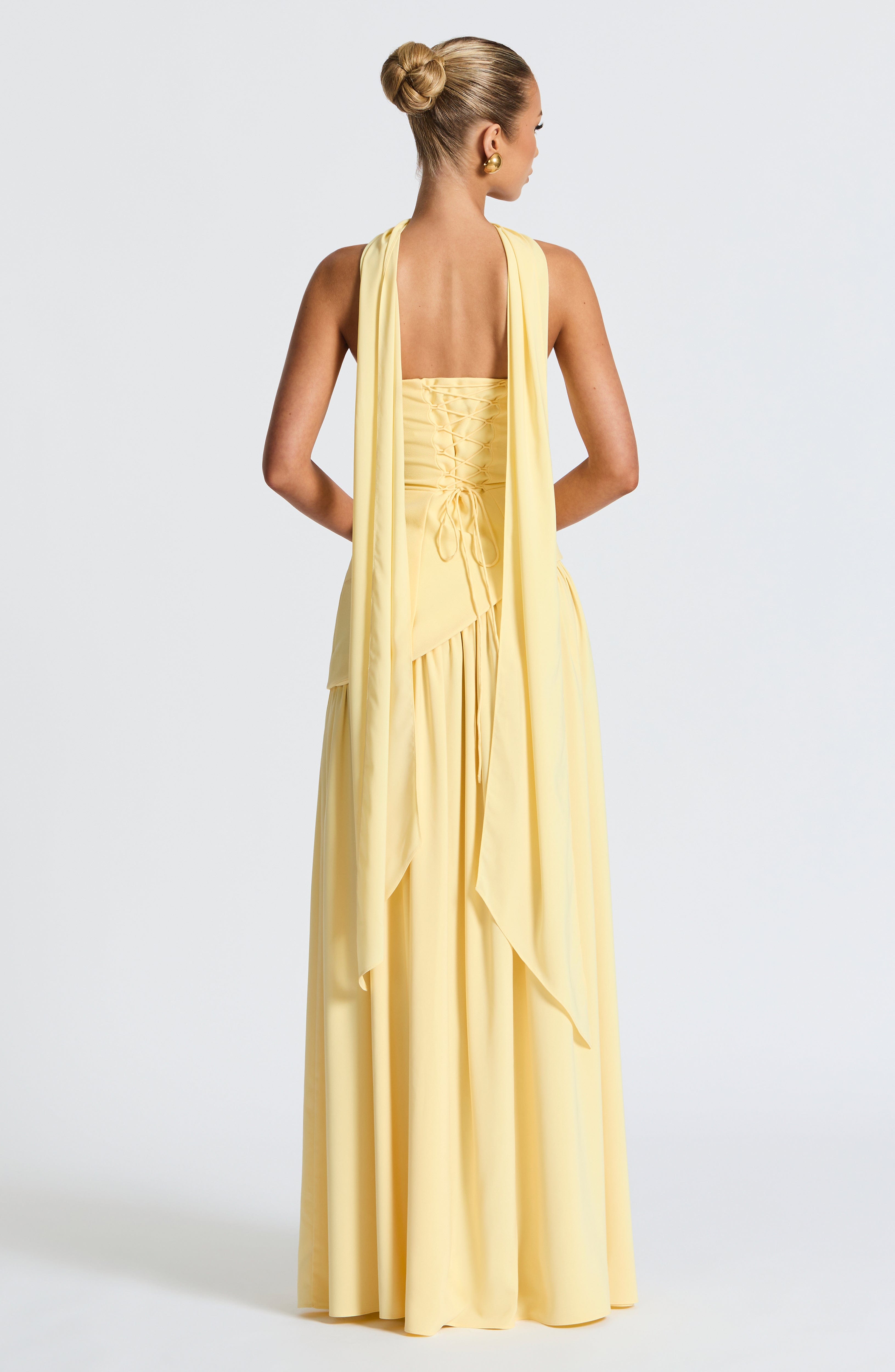 Maliyah Maxi Kjole - Citron