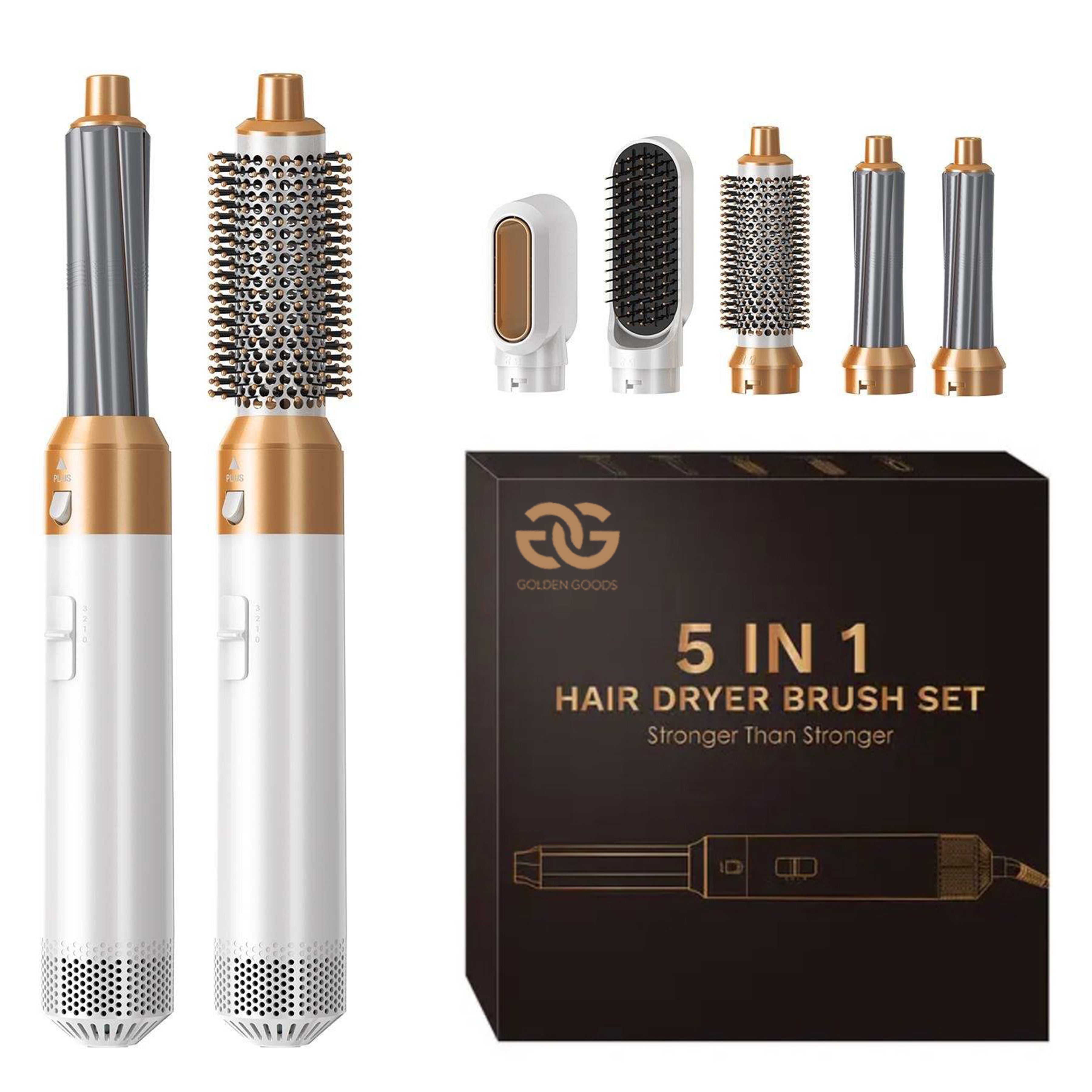 Blow out Airstyler 5 i 1 - Hvid/Guld Edition